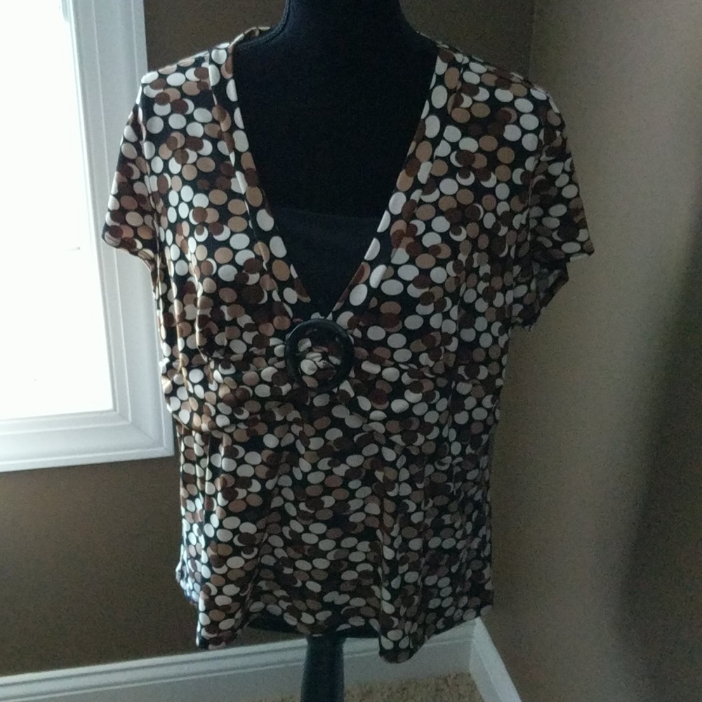 Briggs NY shirt and skirt set